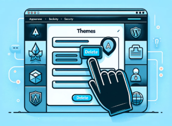 delete wordpress themes