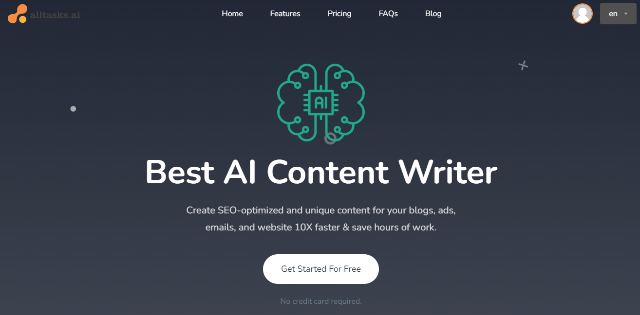 best free AI content generator